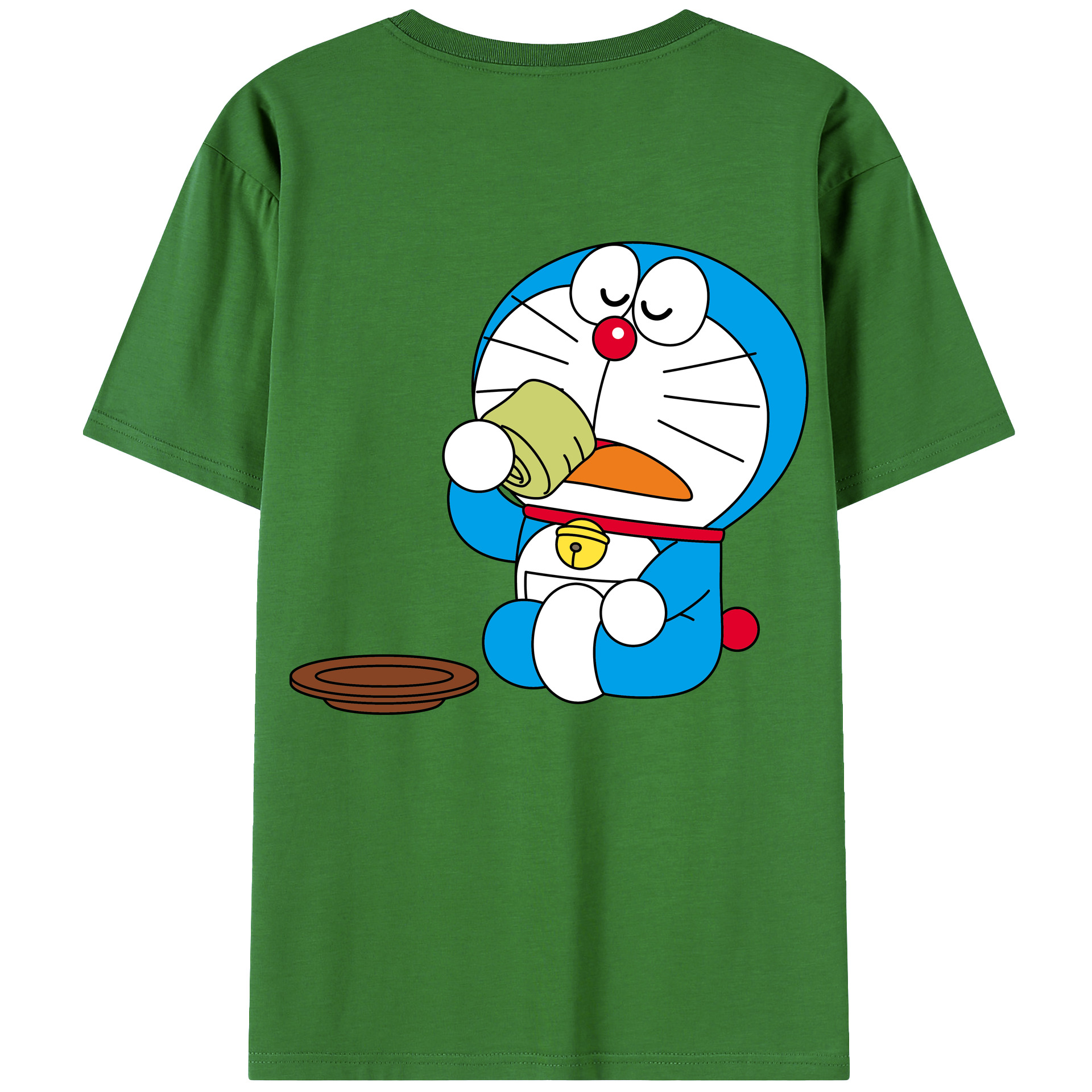 （画像用） ドラえもん Doraemon レディース半袖Tシャツ(バックプリント)